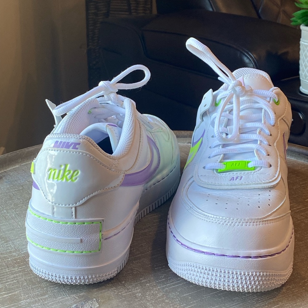 neon sneakers